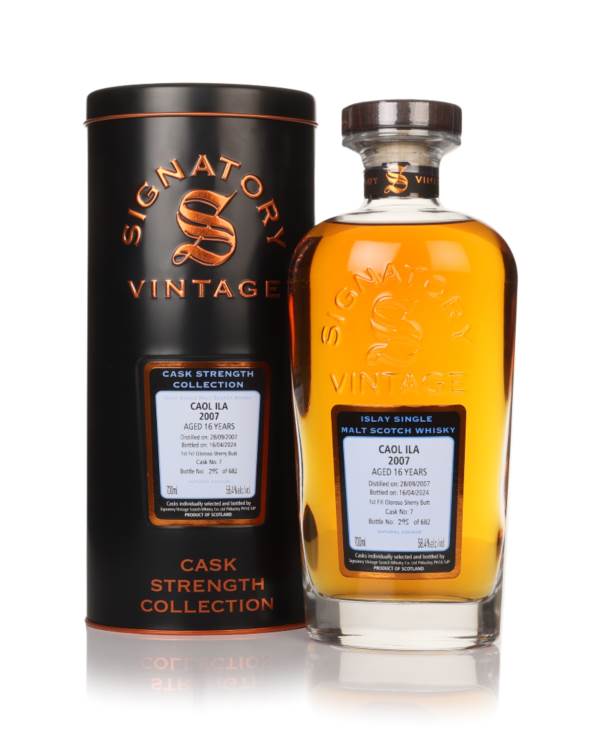 Caol Ila 16 Year Old 2007 (cask 7) - Cask Strength Collection (Signatory) product image