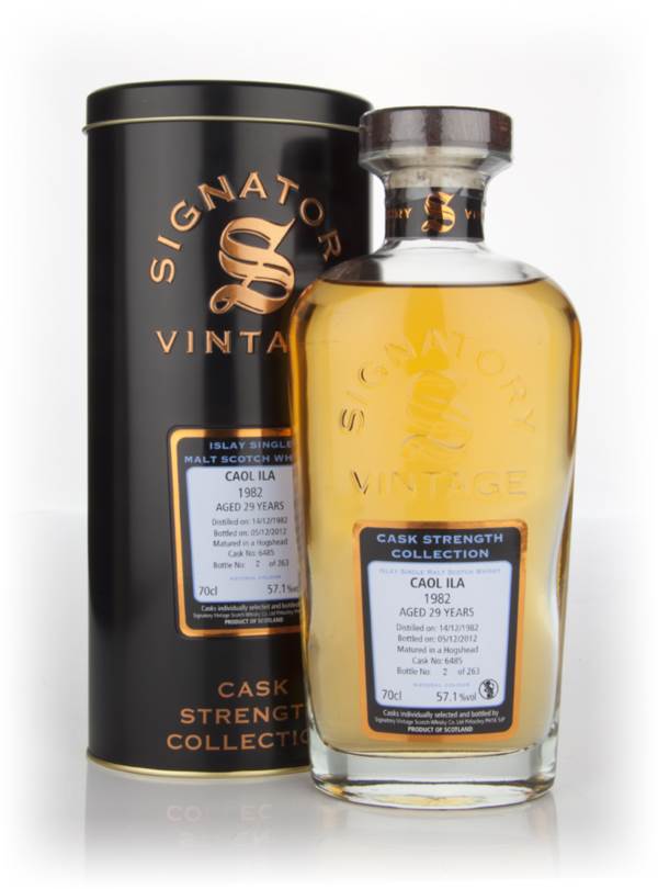 Caol Ila 29 Year Old 1982 Cask 6485 - Cask Strength Collection (Signatory) product image