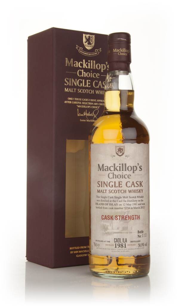 Caol Ila 30 Year Old 1981 (cask 3234) - Mackillop's Choice product image