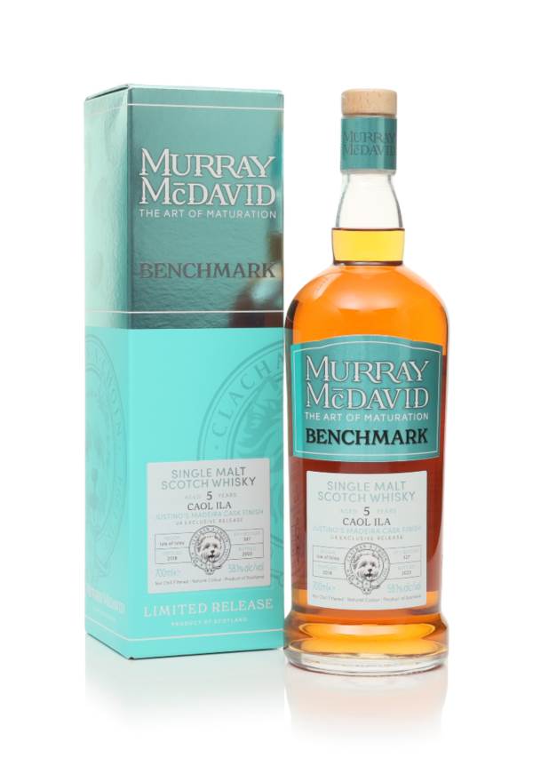 Caol Ila 5 Year Old 2018 Justino's Madeira Cask Finish - Benchmark (Murray McDavid) product image