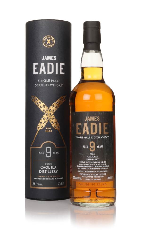 Caol Ila 9 Year Old 2015 (cask 378486) - James Eadie product image