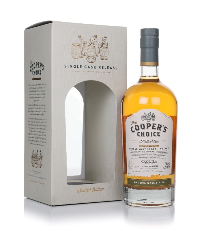Caol Ila Creosote & Candied Fruits (cask 310123) - The Cooper's Choice (The Vintage Malt Whisky Co.)