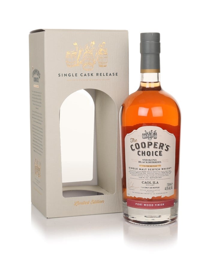 Caol Ila Smoking Blackberries (cask 255) (bottled 2023) - The Cooper's Choice (The Vintage Malt Whisky Co.)
