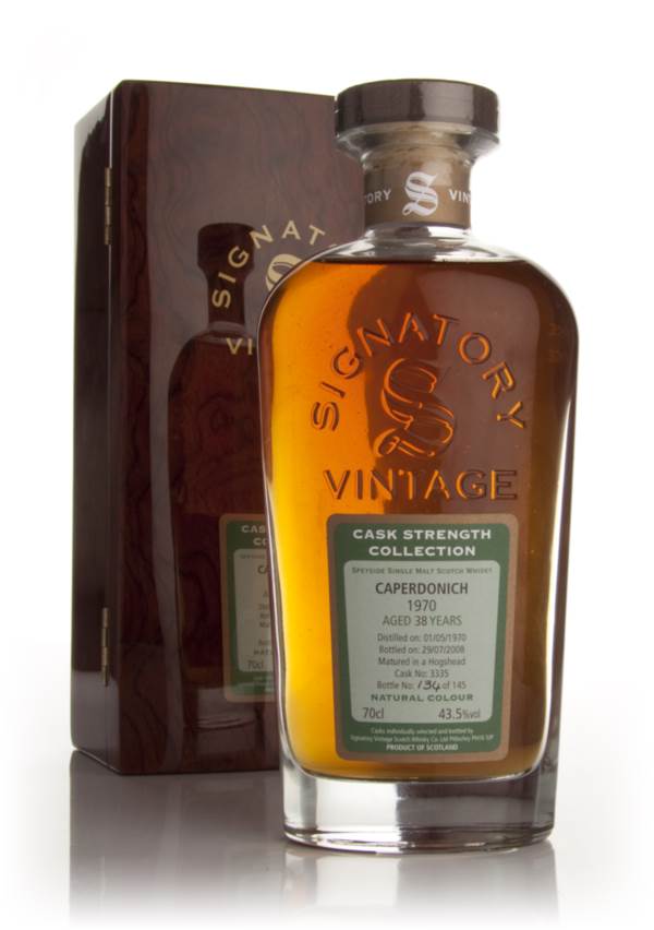Caperdonich 38 Year Old 1970 - Cask Strength Collection Rare Reserve (Signatory) product image