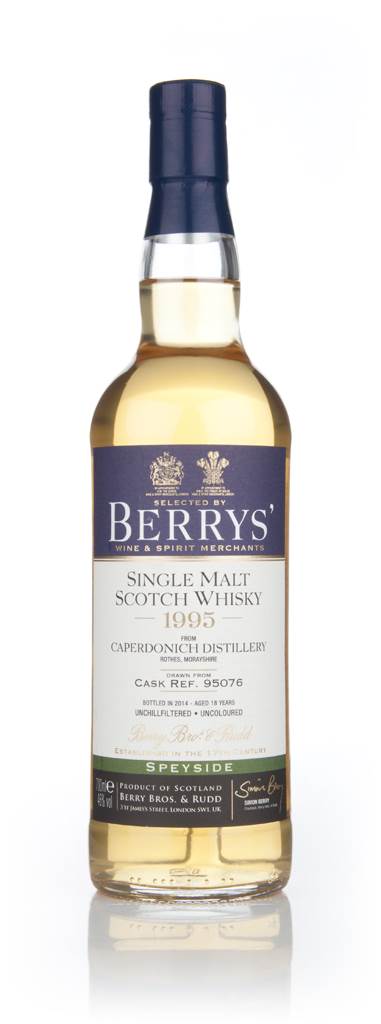 Caperdonich 18 Year Old 1995 (cask 95076) (Berry Bros. & Rudd) product image