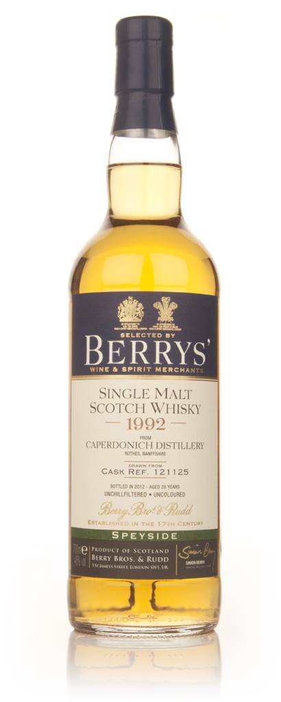 Caperdonich 20 Year Old 1992 (cask 121125) - (Berry Bros. & Rudd) product image