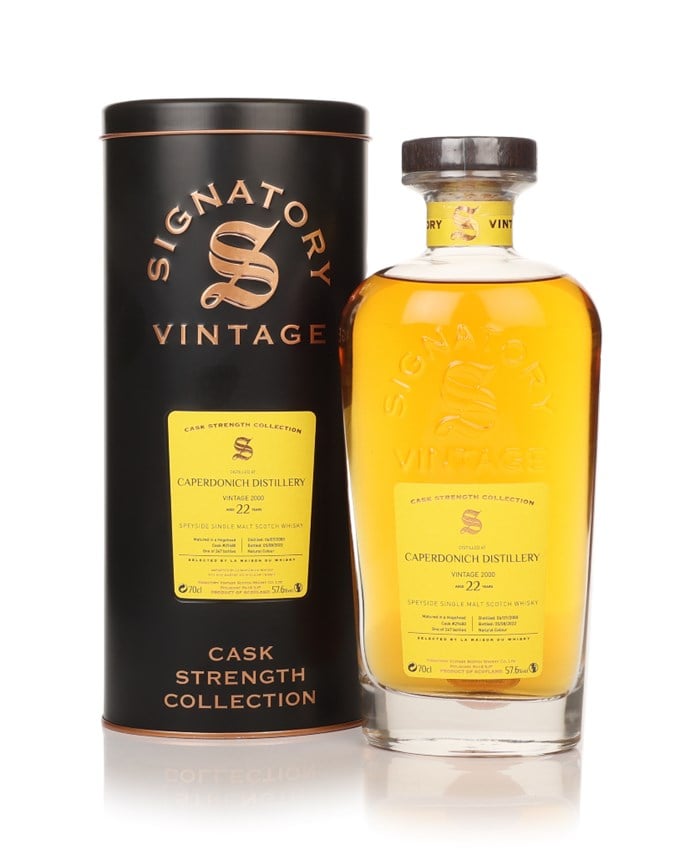 Caperdonich 22 Year Old 2000 (cask 29480) - Cask Strength Collection (Signatory)