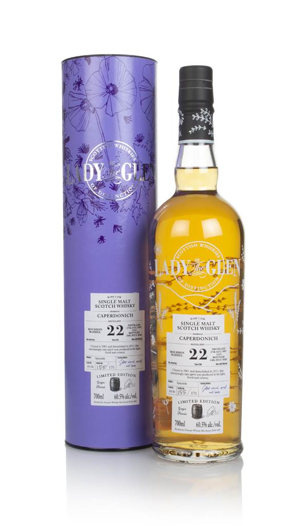 Caperdonich 22 Year Old 1997 (cask 19130) - Lady of the Glen (Hannah Whisky Merchants) product image