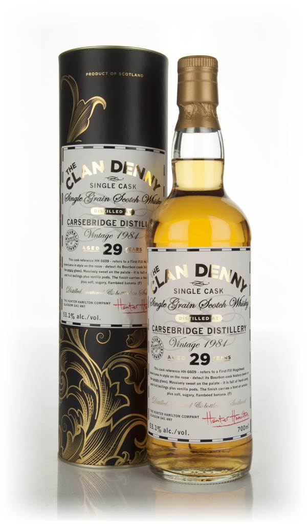 Carsebridge 29 Year Old 1981 - The Clan Denny (Douglas Laing) product image