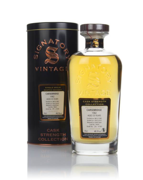 Carsebridge 35 Year Old 1982 (casks 74604) - Cask Strength Collection (Signatory) product image