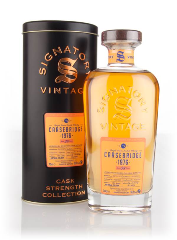 Carsebridge 38 Year Old 1976 (cask 130950) - Cask Strength Collection (Signatory) product image