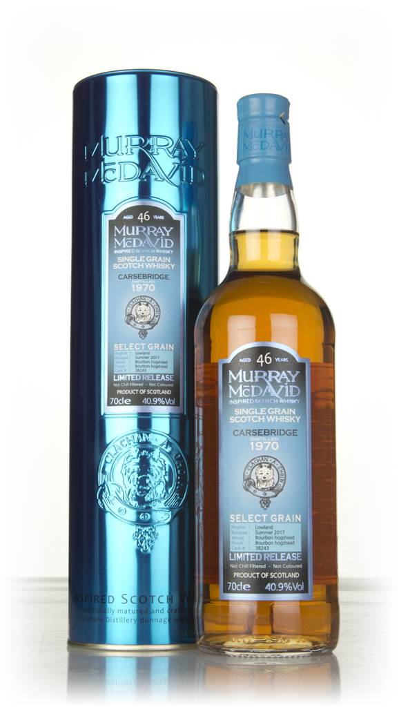 Carsebridge 46 Year Old 1970 (cask 38243) - Select Grain (Murray McDavid) product image