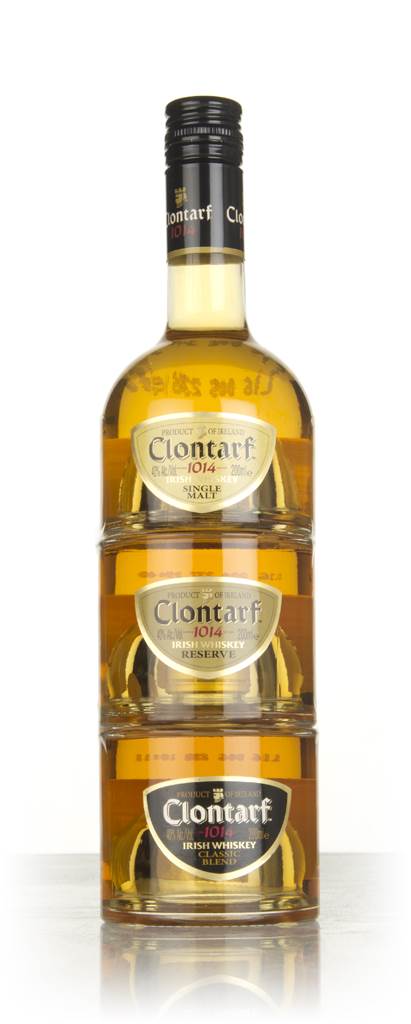 Clontarf Irish Whiskey Trinity 3x20cl product image