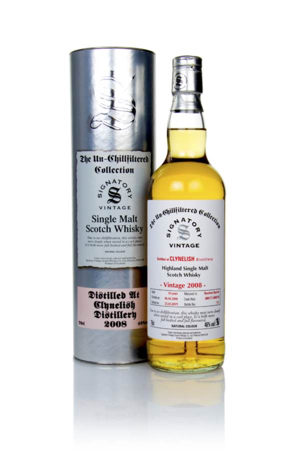 Clynelish 10 Year Old 2008 (cask 800128 & 800129) - Un-Chillfiltered Collection (Signatory) product image
