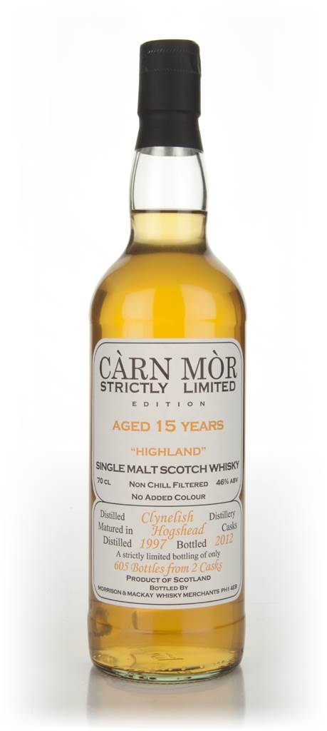Clynelish 15 Year Old 1997 - Strictly Limited (Càrn Mòr) product image