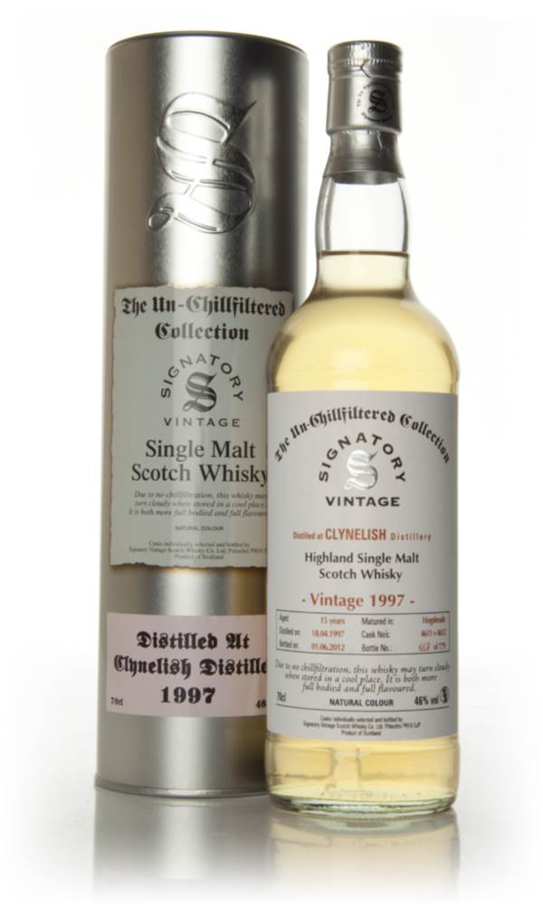 Clynelish 15 Year Old 1997 - Un-Chillfiltered (Signatory) product image