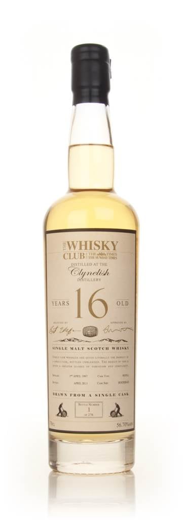 Clynelish 16 Year Old 1997 (The Whisky Club) product image