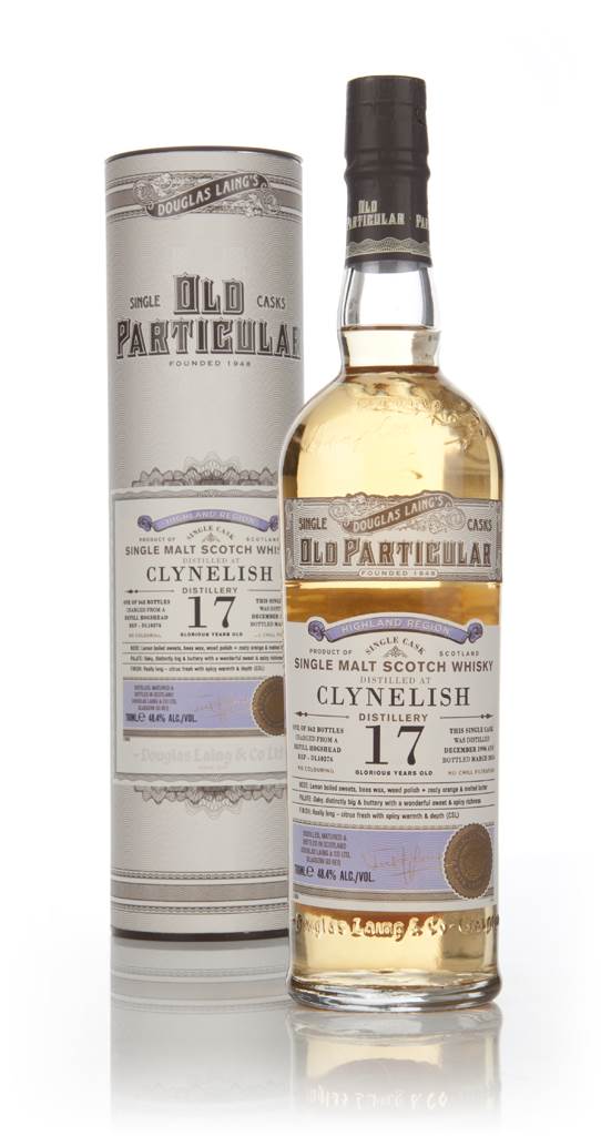 Clynelish 17 Year Old 1996 (cask 10276) - Old Particular (Douglas Laing) product image