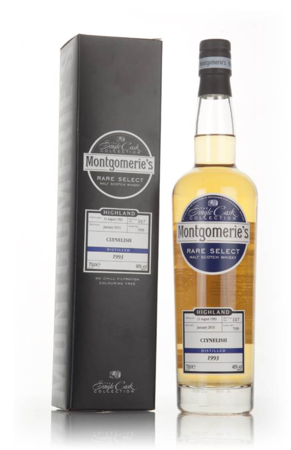 Clynelish 21 Year Old 1993 (cask 7559) -  Rare Select (Montgomerie's) product image