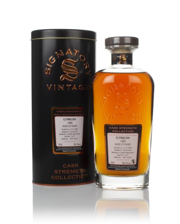 Clynelish 23 Year Old 1995 (cask 11227) - Cask Strength Collection (Signatory) product image