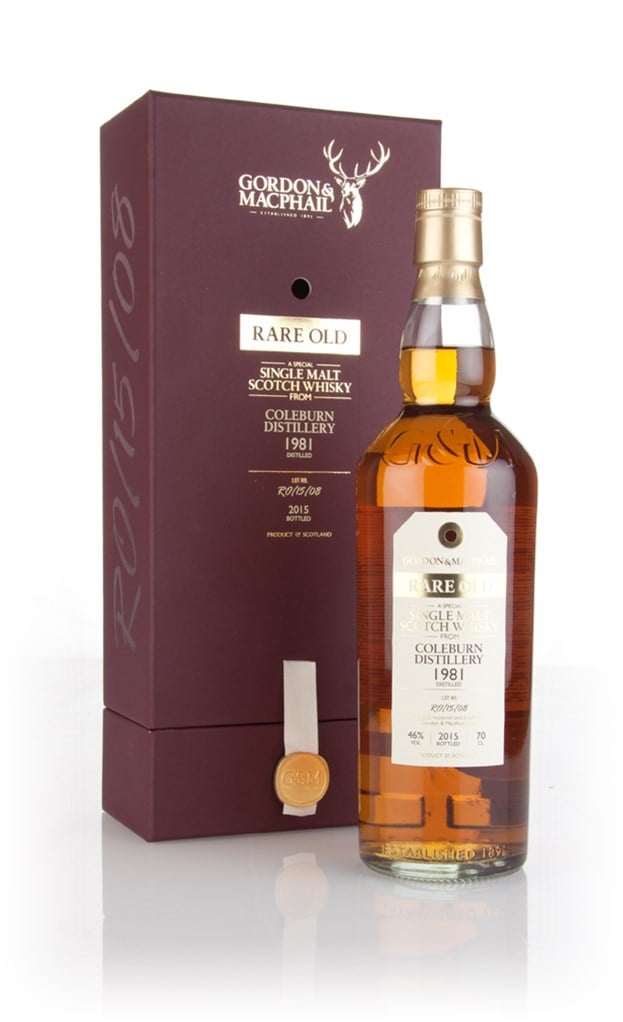 Coleburn 1981 (bottled 2015) (Lot. No. RO/15/08) - Rare Old (Gordon & MacPhail)