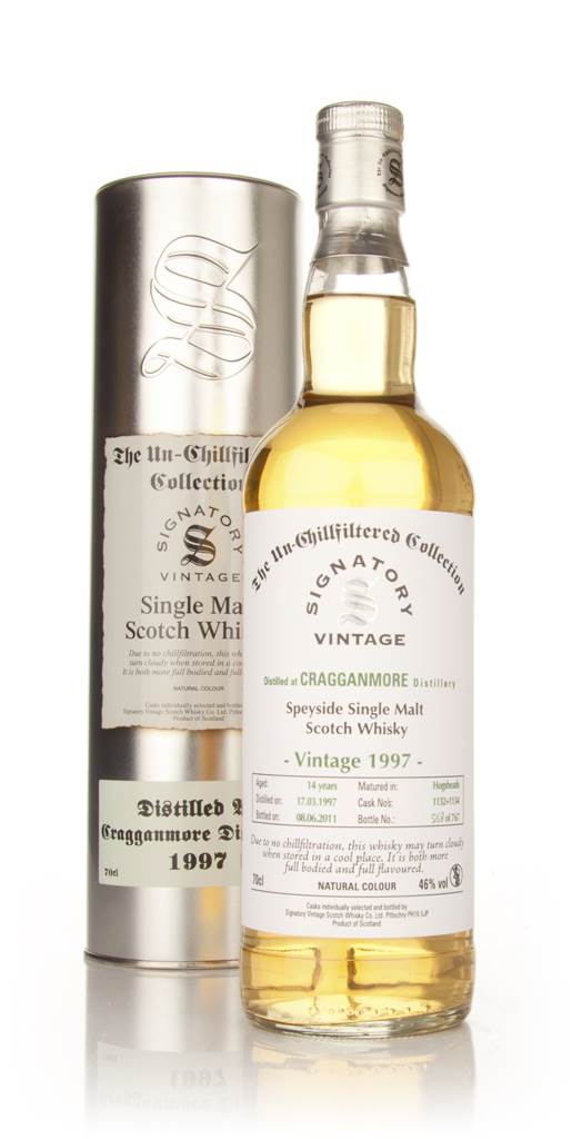 Cragganmore 14 Year Old 1997 - Un-Chillfiltered (Signatory) product image