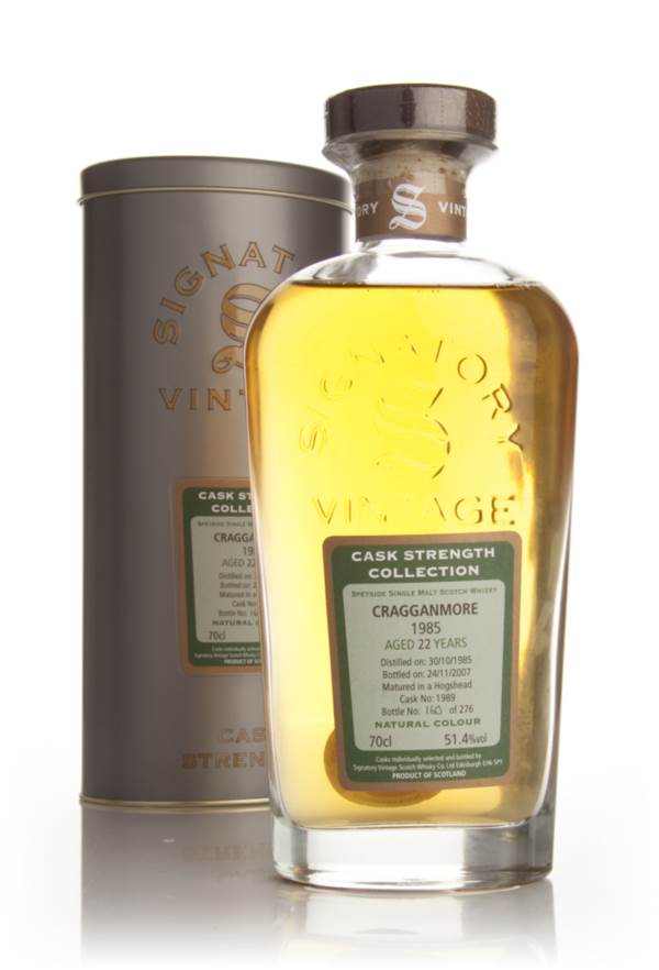 Cragganmore 22 Year Old 1985 - Cask Strength Collection (Signatory) product image