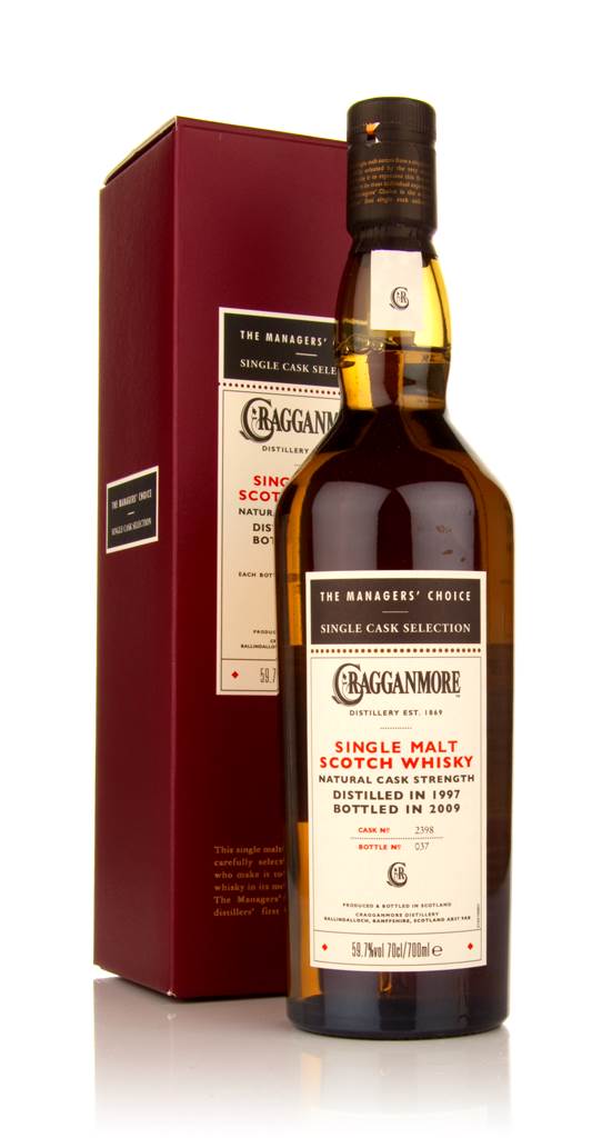 Cragganmore 1997 - Managers Choice product image