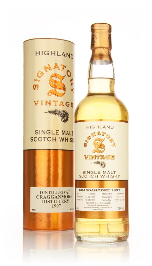 Cragganmore 13 Year Old 1997 (Signatory) product image