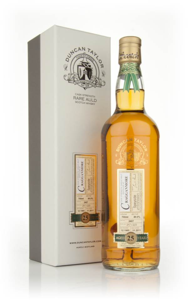 Cragganmore 25 Year Old 1985 - Rare Auld (Duncan Taylor) product image