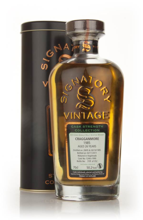 Cragganmore 26 Year Old 1985 Casks 1224 + 1990- Cask Strength Collection (Signatory) product image