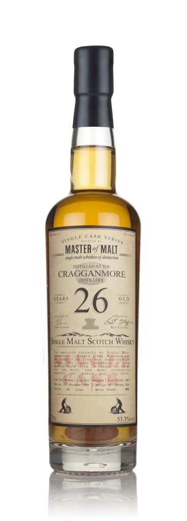 Cragganmore 26 Year Old 1989 - Single Cask (Master of Malt) product image