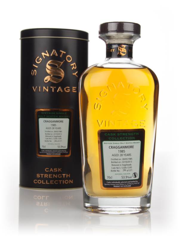 Cragganmore 28 Years Old 1985 (casks 1239+1245) - Cask Strength Collection (Signatory) product image