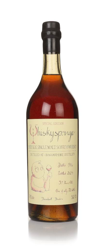 Cragganmore 37 Year Old 1986 - Whisky Sponge Special Edition (Decadent Drinks) product image