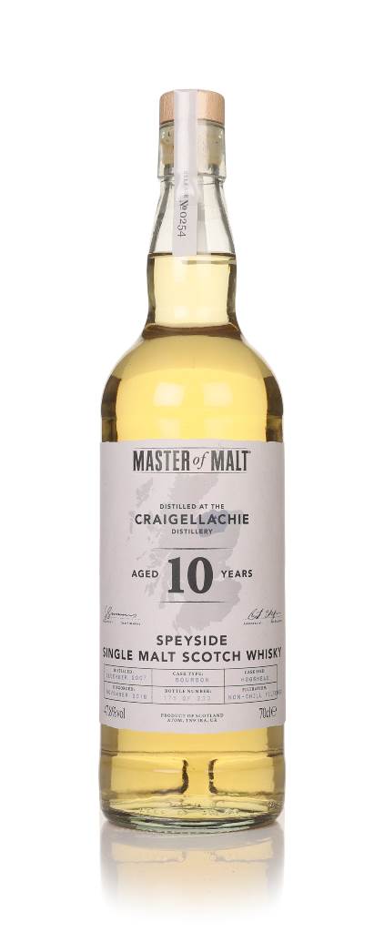 Craigellachie 10 Year Old 2007 (Master of Malt) product image