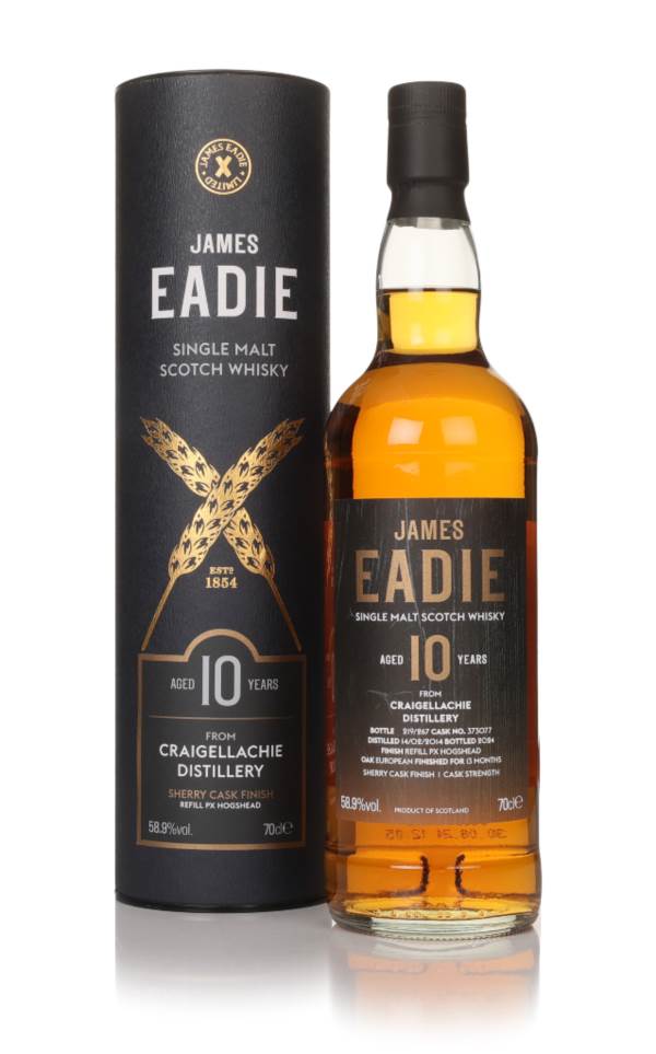 Craigellachie 10 Year Old 2014 (cask 373077) - James Eadie product image