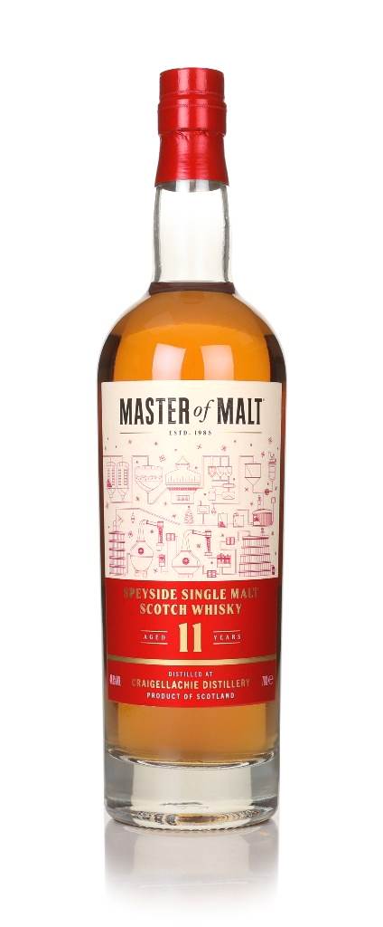 Craigellachie 11 Year Old (Master of Malt Christmas Bottling) product image