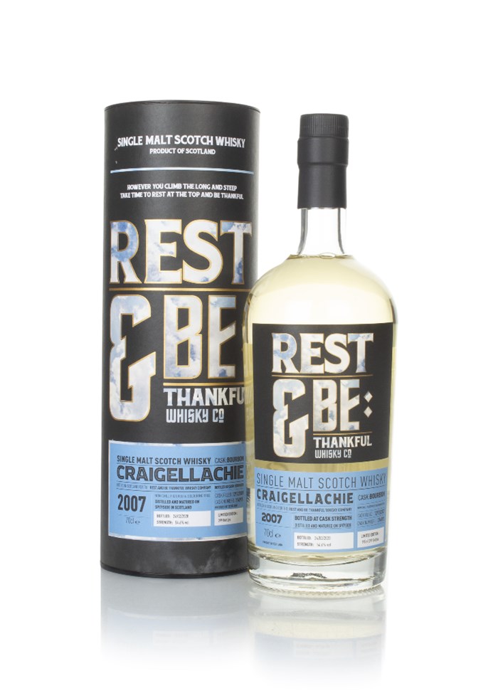 Craigellachie 12 Year Old 2007 (cask 314992) - Rest & Be Thankful