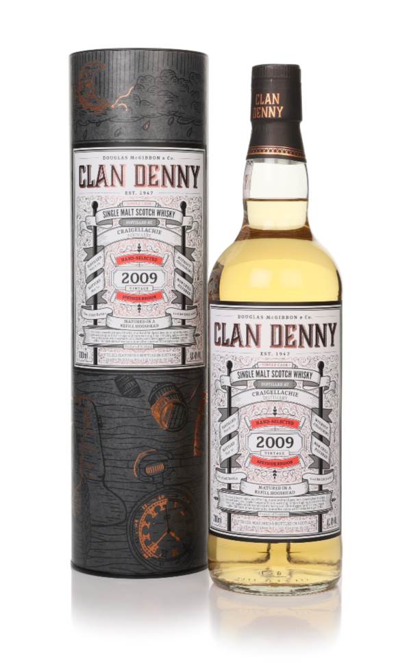 Craigellachie 12 Year Old 2009 (cask 14967) - Clan Denny (Douglas Laing) product image