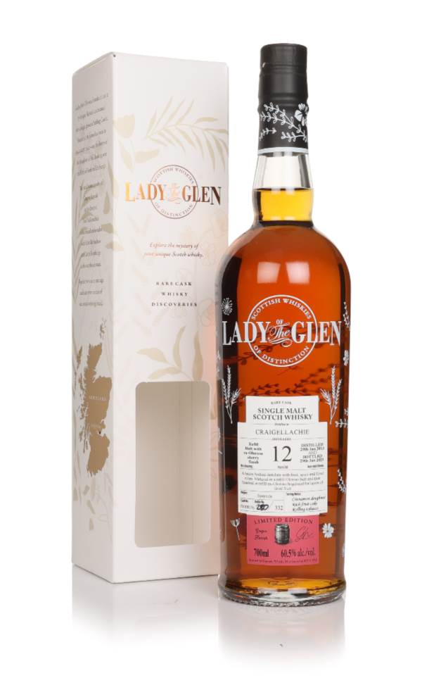 Craigellachie 12 Year Old 2013 (cask 300805) - Lady of the Glen (Hannah Whisky Merchants) product image