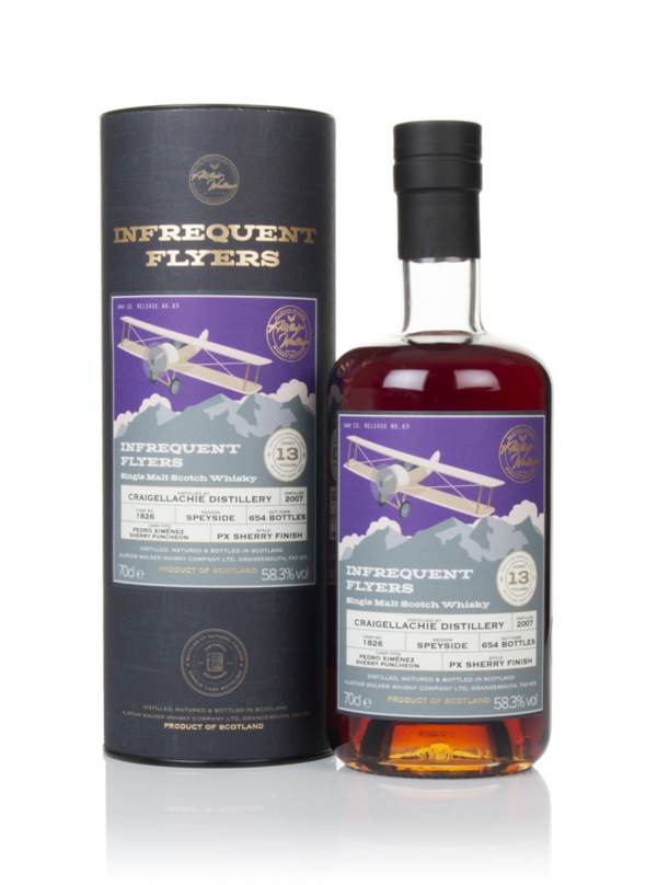 Craigellachie 13 Year Old 2007 (cask 1826) - Infrequent Flyers (Alistair Walker) product image