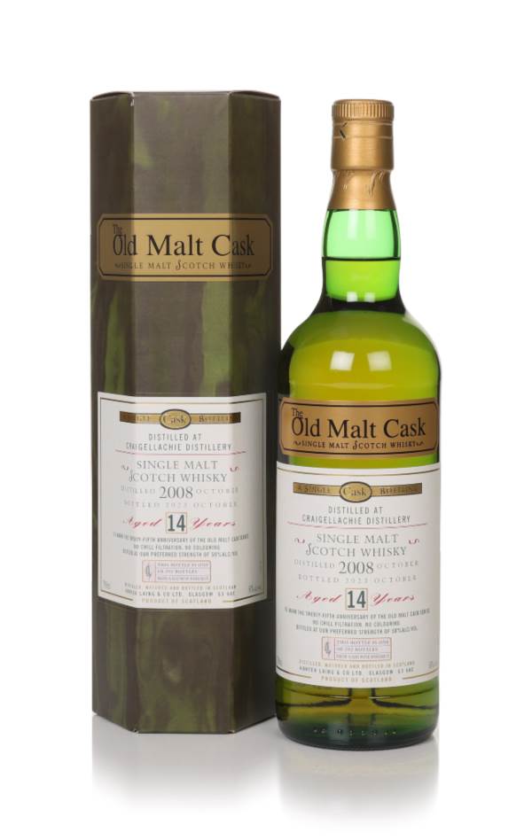 Craigellachie 14 Year Old 2008 - Old Malt Cask 25th Anniversary (Hunter Laing) product image
