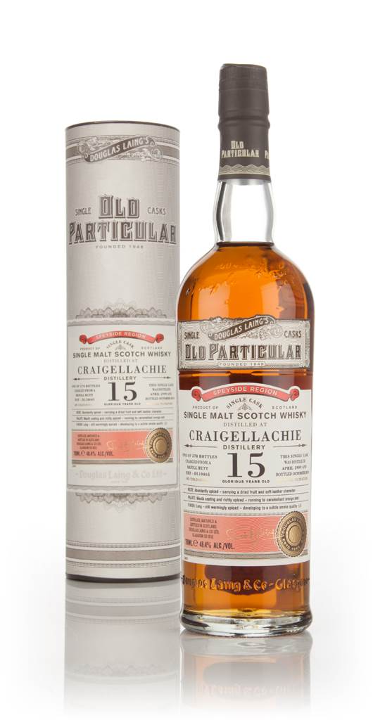 Craigellachie 15 Year Old 1999 (cask 10465) - Old Particular (Douglas Laing) product image