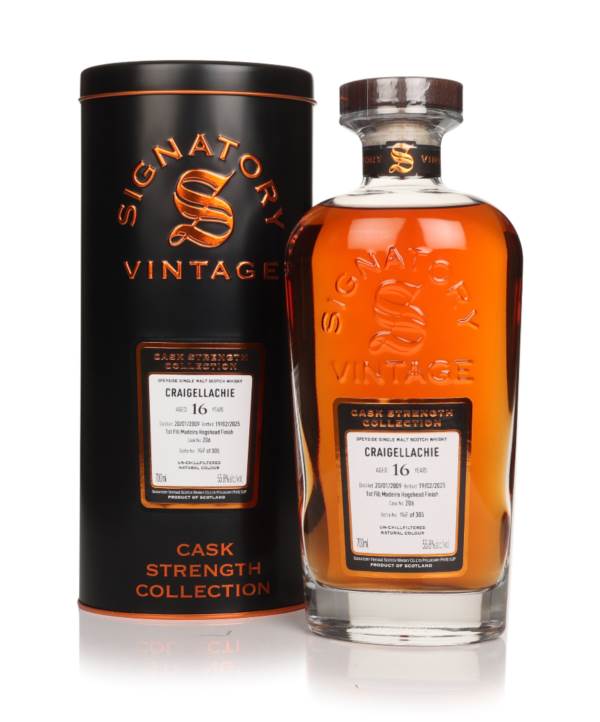 Craigellachie 16 Year Old 2009 (cask 206) - Cask Strength Collection (Signatory) product image