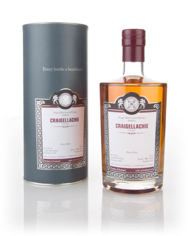 Craigellachie 1995 (bottled 2016) (cask 16011) - Malts of Scotland product image