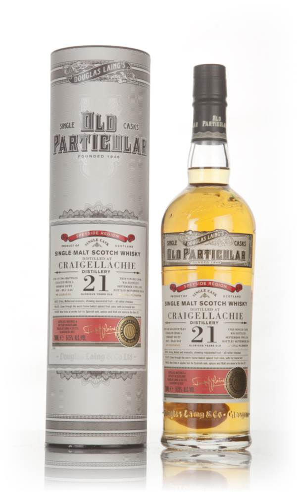Craigellachie 21 Year Old 1995 (cask 11343) - Old Particular (Douglas Laing) product image