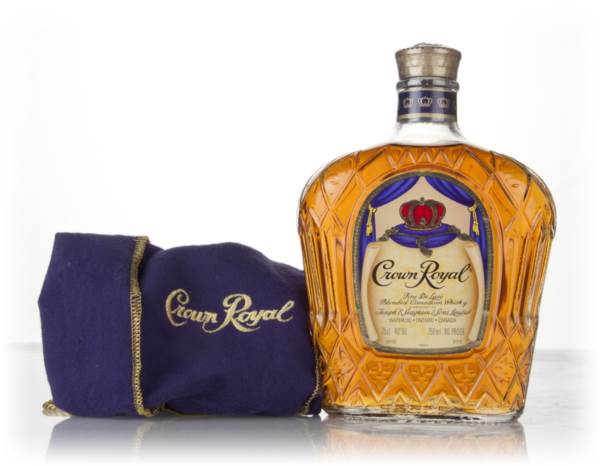 Crown Royal Canadian Whisky (No Box) - 1980s product image