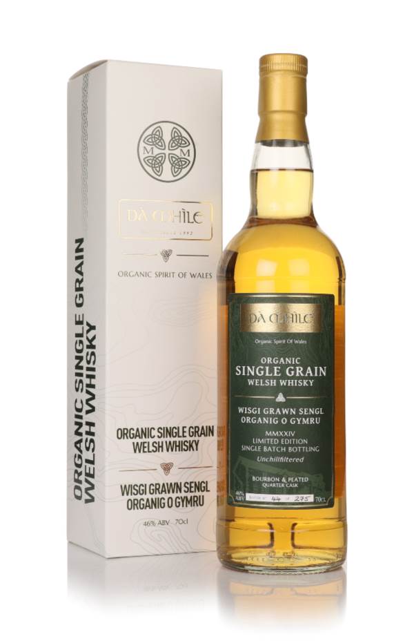 Dà Mhìle Organic Single Grain - Bourbon & Peated Quarter Cask product image