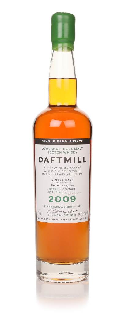 Daftmill 2009 (cask 026/2009) - Single Cask product image