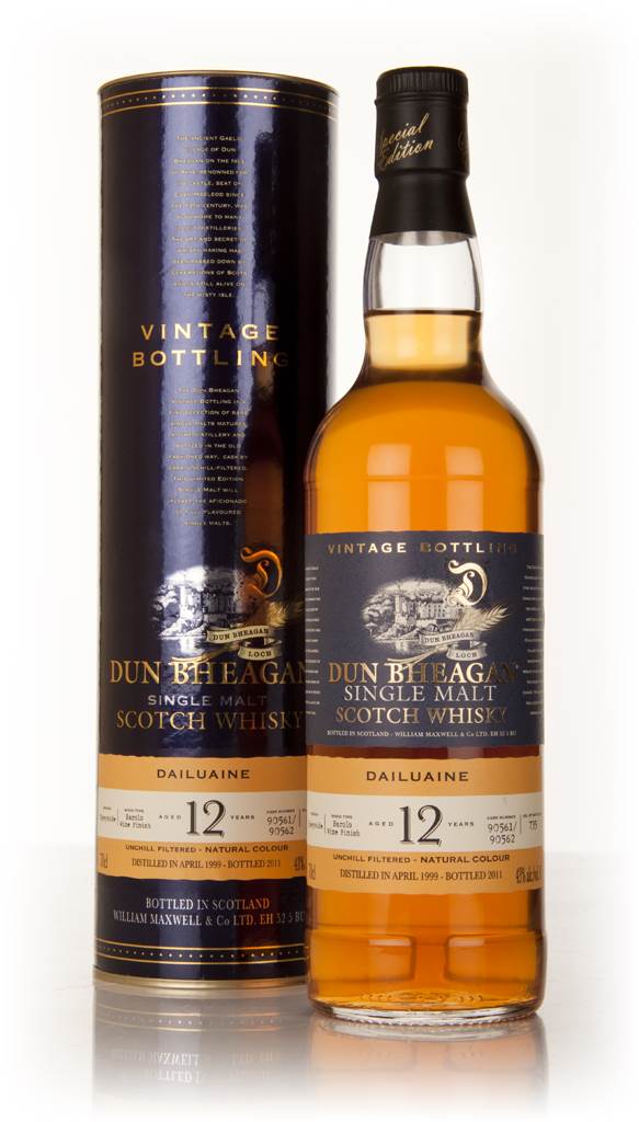 Dailuaine 12 Year Old 1999 - Dun Bheagan (Ian MacLeod) product image